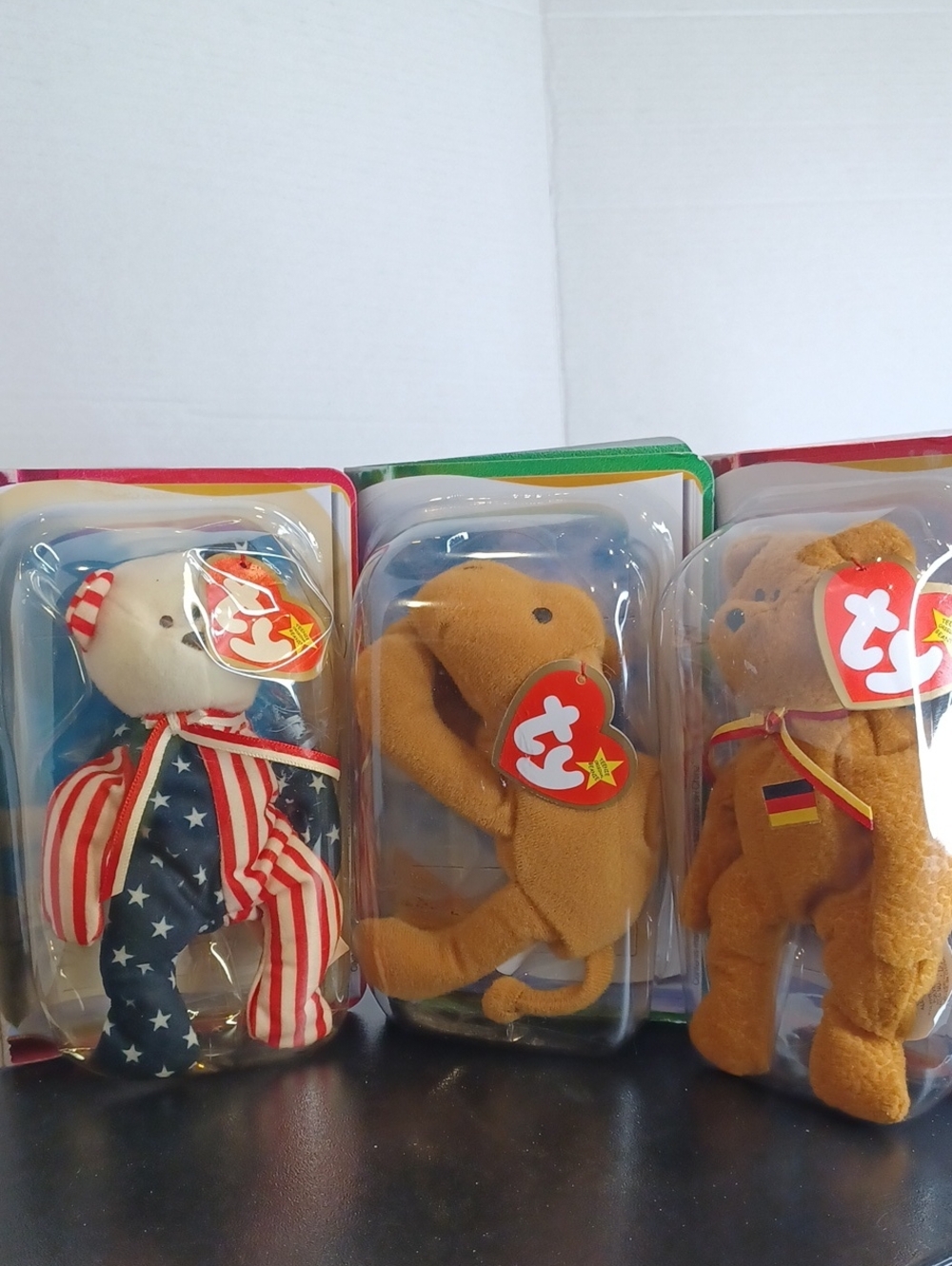 Set Of 3 Ty Plush McDonald Promotional Bears & Camel 1999/2000 - New In Package